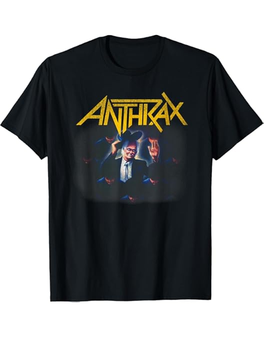 Amazon.com: Anthrax Persistence of Time 30th Anniversary T-Shirt